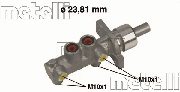 Handler.Part Brake master cylinder METELLI 050377 1