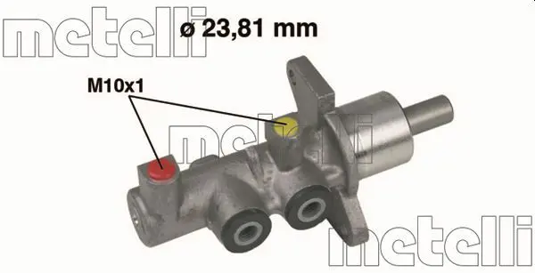 Handler.Part Brake master cylinder METELLI 050379 1