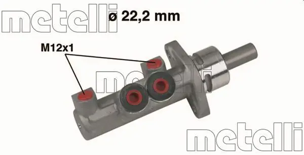 Handler.Part Brake master cylinder METELLI 050403 1