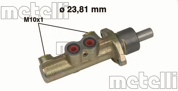 Handler.Part Brake master cylinder METELLI 050411 1