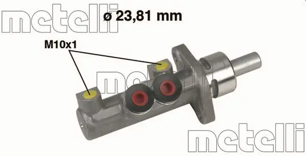 Handler.Part Brake master cylinder METELLI 050412 1