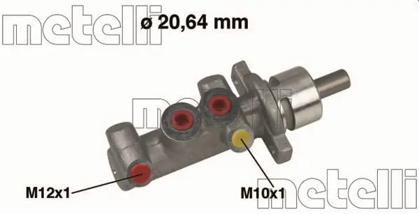 Handler.Part Brake master cylinder METELLI 050416 1