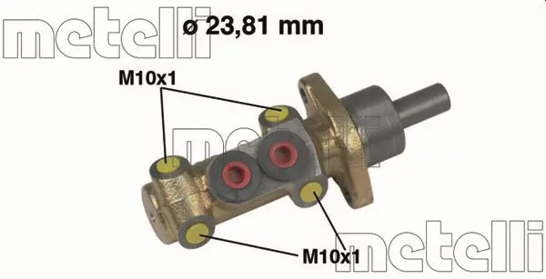 Handler.Part Brake master cylinder METELLI 050418 1