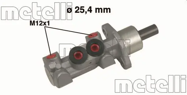 Handler.Part Brake master cylinder METELLI 050451 1