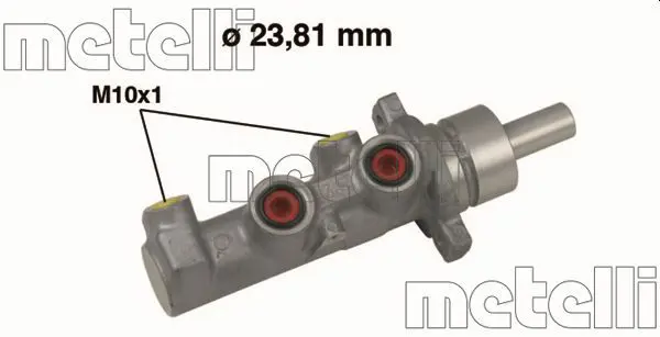 Handler.Part Brake master cylinder METELLI 050529 1