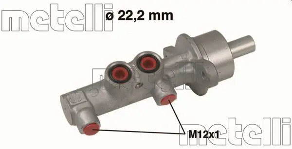 Handler.Part Brake master cylinder METELLI 050540 1