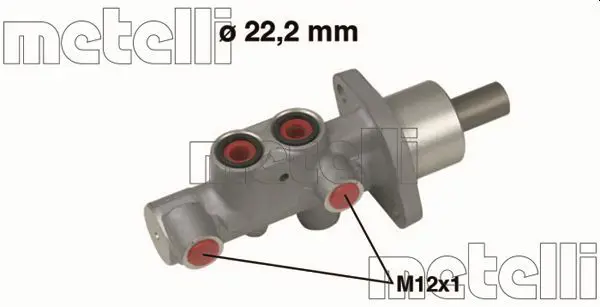 Handler.Part Brake master cylinder METELLI 050542 1