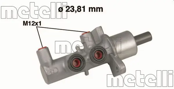 Handler.Part Brake master cylinder METELLI 050567 1