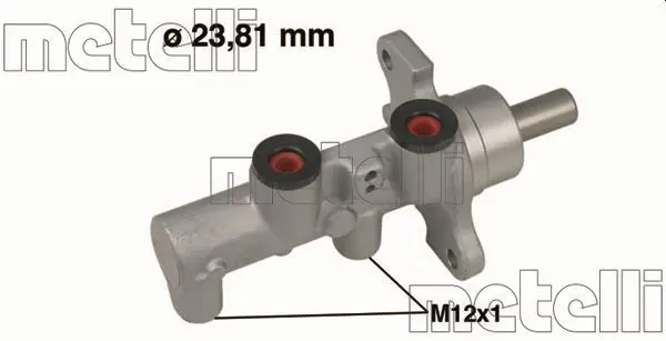 Handler.Part Brake master cylinder METELLI 050568 1