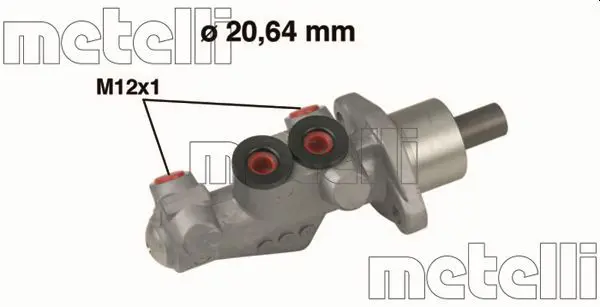 Handler.Part Brake master cylinder METELLI 050584 1