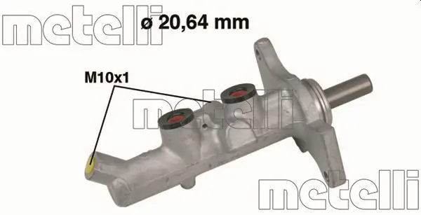 Handler.Part Brake master cylinder METELLI 050592 1