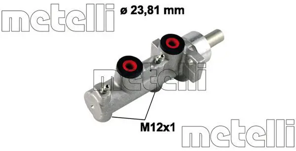 Handler.Part Brake master cylinder METELLI 050600 1