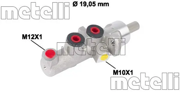 Handler.Part Brake master cylinder METELLI 050620 1