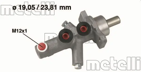 Handler.Part Brake master cylinder METELLI 050622 1