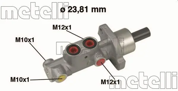 Handler.Part Brake master cylinder METELLI 050631 1