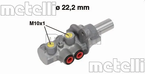 Handler.Part Brake master cylinder METELLI 050677 1