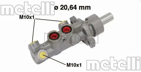 Handler.Part Brake master cylinder METELLI 050708 1