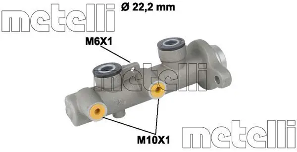 Handler.Part Brake master cylinder METELLI 050763 1