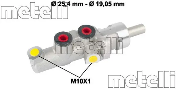 Handler.Part Brake master cylinder METELLI 050774 1