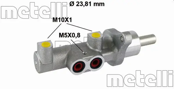 Handler.Part Brake master cylinder METELLI 050804 1