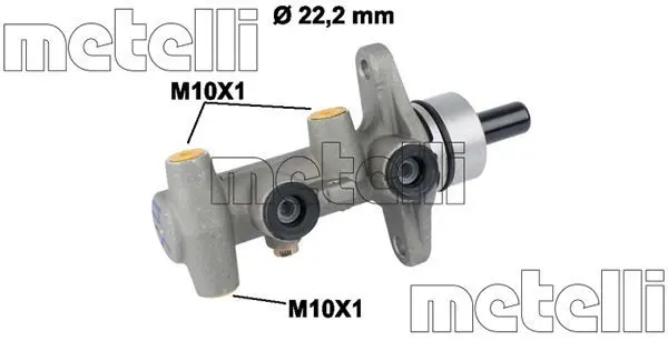 Handler.Part Brake master cylinder METELLI 050808 1