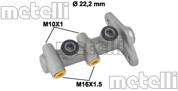 Handler.Part Brake master cylinder METELLI 050815 1