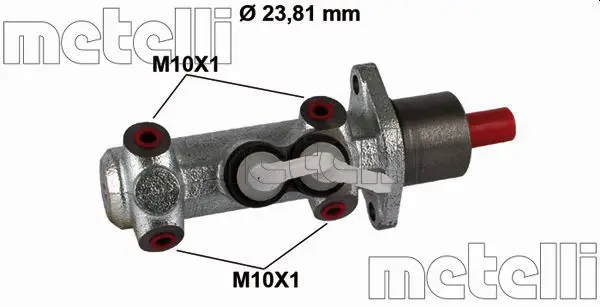 Handler.Part Brake master cylinder METELLI 050855 1