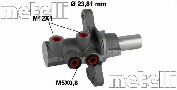 Handler.Part Brake master cylinder METELLI 050873 1