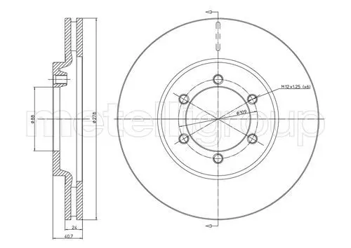 Handler.Part Brake disc METELLI 230711 1