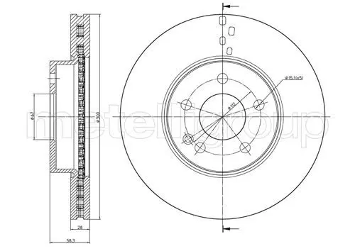 Handler.Part Brake disc METELLI 230723 1