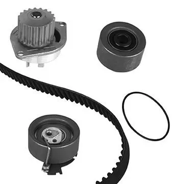 Handler.Part Water pump & timing belt set METELLI 3006831 1