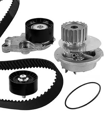 Handler.Part Water pump & timing belt set METELLI 3006951 1