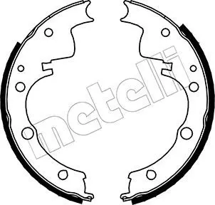 Handler.Part Brake shoe set METELLI 530064 1