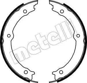 Handler.Part Brake shoe set, parking brake METELLI 530164 1