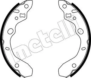 Handler.Part Brake shoe set METELLI 530214 1