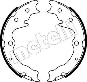 Handler.Part Brake shoe set, parking brake METELLI 530228 1