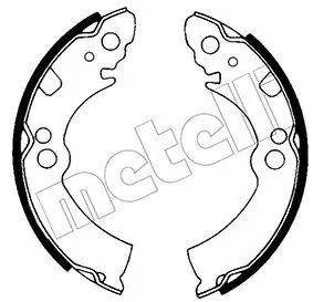 Handler.Part Brake shoe set METELLI 530272 1