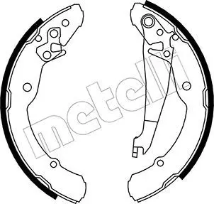 Handler.Part Brake shoe set METELLI 530379 1