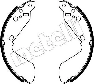 Handler.Part Brake shoe set METELLI 530399 1