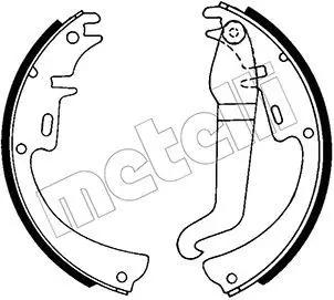 Handler.Part Brake shoe set METELLI 530301 1