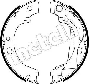 Handler.Part Brake shoe set, parking brake METELLI 530446 1