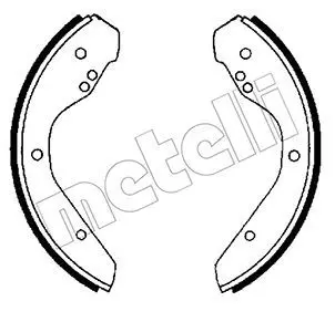 Handler.Part Brake shoe set METELLI 530460 1