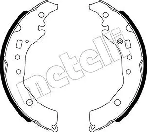 Handler.Part Brake shoe set METELLI 530517 1