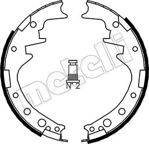 Handler.Part Brake shoe set METELLI 530413 1