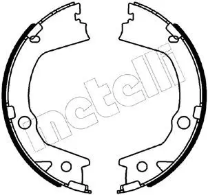 Handler.Part Brake shoe set, parking brake METELLI 530562 1