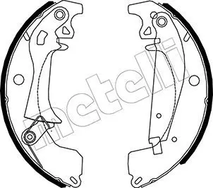 Handler.Part Brake shoe set METELLI 530624Y 1