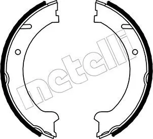 Handler.Part Brake shoe set, parking brake METELLI 530480 1