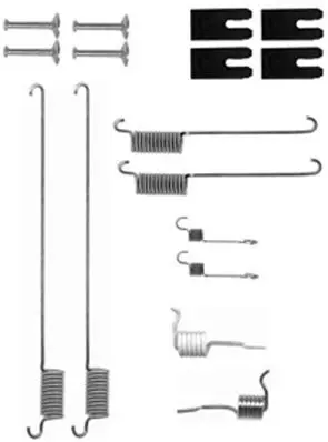 Handler.Part Accessory kit, brake shoes METELLI 9084 1