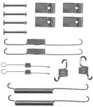 Handler.Part Accessory kit, brake shoes METELLI 9100 1