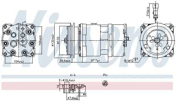 Handler.Part Compressor NISSENS 891098 1